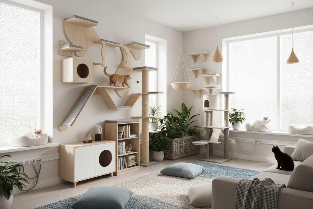 How to Create the Perfect Cat-Friendly Home: Design and Safety Tips for Pet Owners