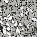 American Floor Mats - Extreme Rubber Gym Tiles - 1 Inch Thick Colorful Rubber Gym Tiles - Superior Shock and Sound Absorbing Tiles - 95% Light Greys 25 Tile Pack (Covers 100 Sq Ft)