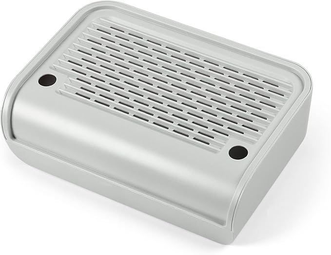 Cat Litter Box Step, Cat Litter Box Ramp Mat with Filter Function for Self-Cleaning Cat Litter Box, Easy to Clean, Cat Pedal Step Stool Ideal for Kitten & Elderly Cats (Light Grey)