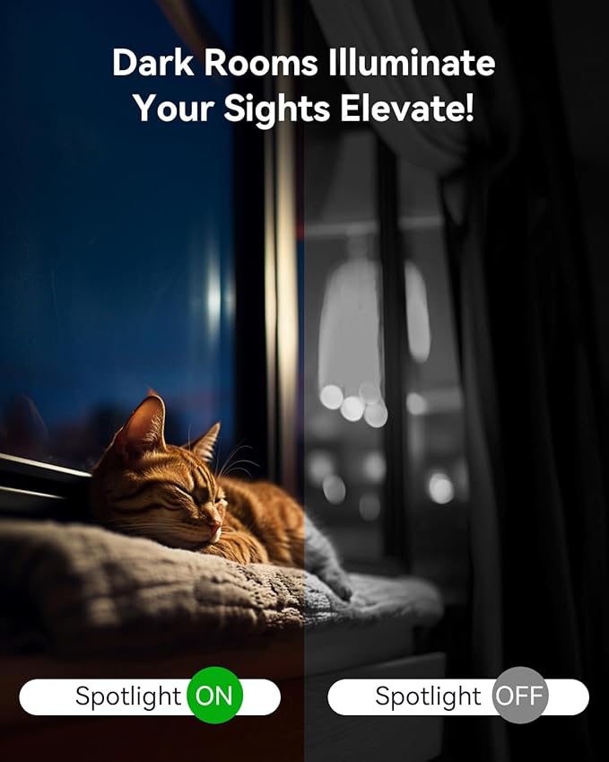 blurams 2K Pet Camera, Cameras for Home Security with One-Touch Call, Indoor Camera w/Color Night Vision, Motion Tracking, Cloud & SD Card Storage (2Pack)