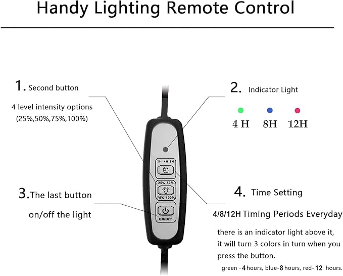 Aquarium Light Full Spectrum LED, for Under 3 Gallon Fish Tank, Light with Timer Auto On/Off, Betta Fish Tank,Indoor Plant Growth, Potted Plants, Succulent, Miniature Gardening Landscape (5)