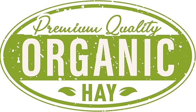 Blue Mountain Hay High-Altitude Hay - Organic Alfalfa, 10lb - High Protein, Fiber & Mineral-Rich - Soft, Leafy, High Leaf Retention - Ideal for Goats, Rabbits, Guinea Pigs & Other Small Animals