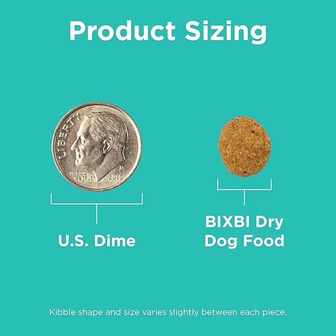 BIXBI Rawbble Dry Dog Food, Duck, 4 lbs - USA Made with Fresh Meat - No Meat Meal & No Corn, Soy or Wheat - Freeze Dried Raw Coated Dog Food - Minimally Processed for Superior Digestibility