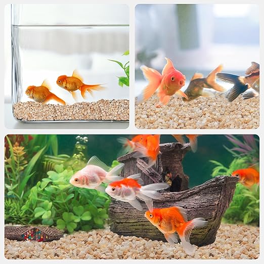 5 lbs Coarse Silica Sand for Indoor Plants, 1/5 Inch Natural Decorative Gravel for Vases, Aquariums, Terrarium, Fish Tank, Drainage Rocks for Potted Plants, Bamboo, Succulent, Crafts, Cactus