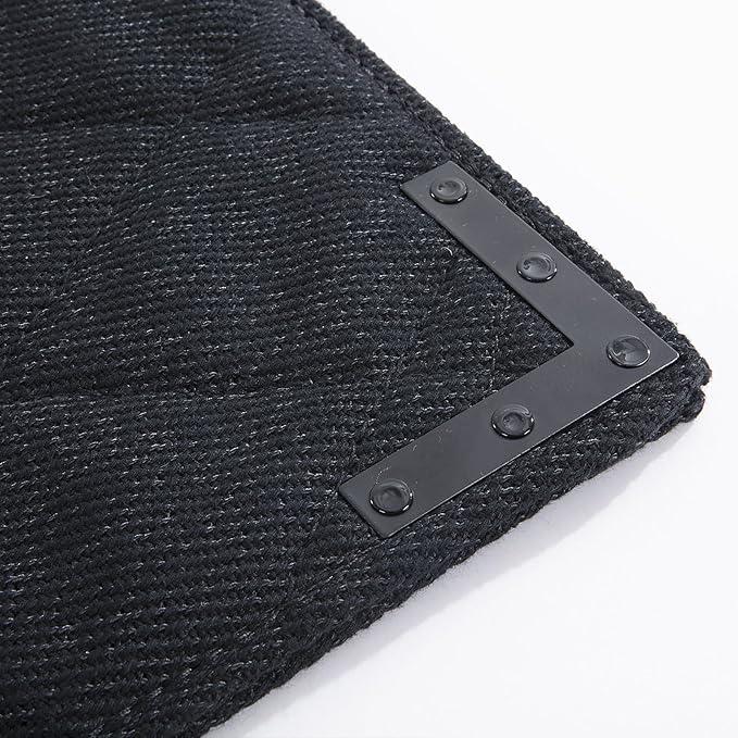 BALAPET Durable Chew Proof Dog Bed with Metal Rivet Corner for Medium Dogs, Stable Kennel Pad Mat for Teething Puppy, Durable Indoor Outdoor Crate Pad for Medium Dog Crates, 35"x22"