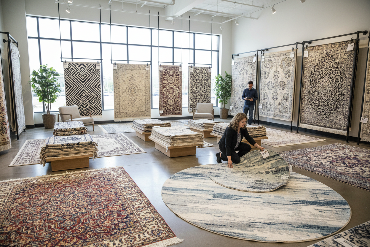 How to Choose the Best Wholesale Rugs for Your Retail Store in the USA (2026 Guide)
