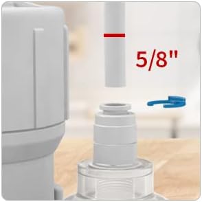 Aquatic Life RO Buddie 3-Stage Hydroponic Reverse Osmosis Water Filter System RO Filtration Unit, 75 GPD