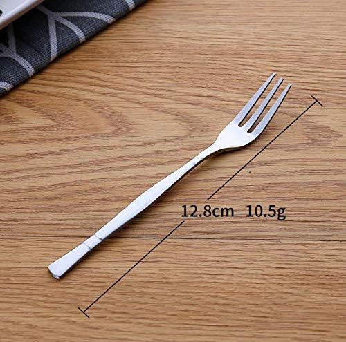 Crab Stainless Steel Forks,Escargot Fork 3 Prong Tasting Appetizer Forks Portable Cocktail Salad Fruit Forks for Party Travel,Set of 12, 5 Inches (12 Pcs)