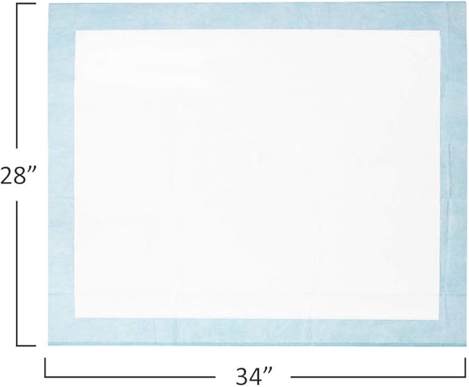 BV Puppy Pads XL 20 Count 28"x34" - Leak-Proof Pee Pads for Dogs with 6-Layer Design, Rapid Dry Sheet & Attractant - Dog Pad Extra Large with Odor Control - Perfect for Big Dogs & Indoor Use