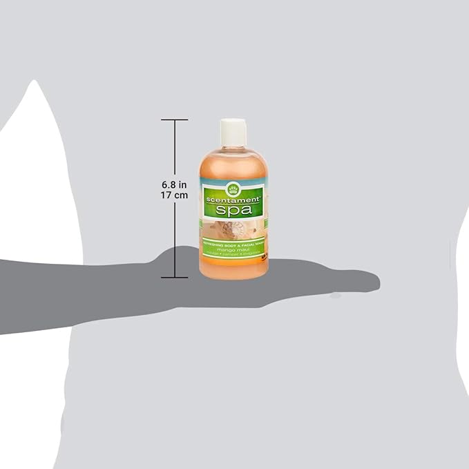 Best Shot Scentament Spa Seasonal Facial & Body Wash, Mango Maui, 16 oz