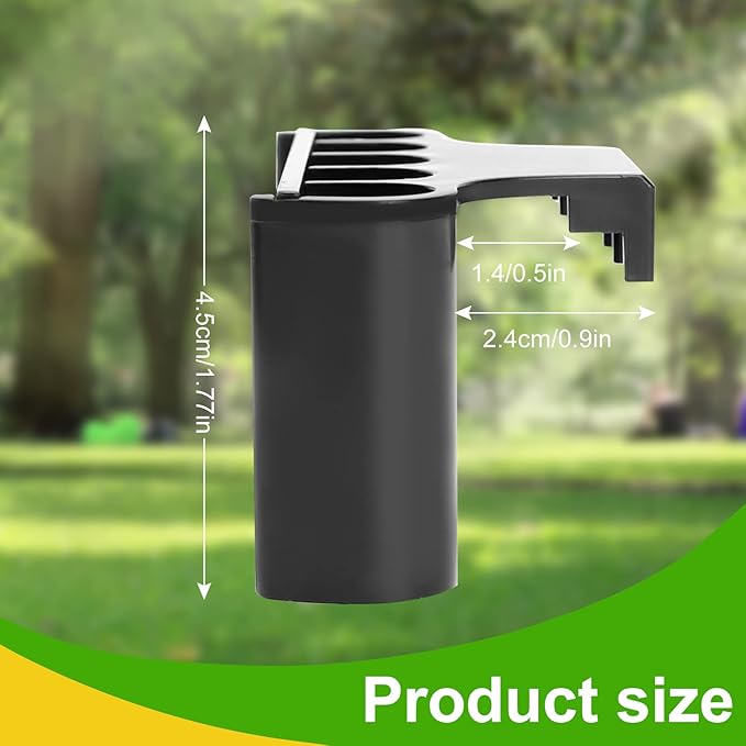 Aquarium Plant Holder for Rimmed Tank, Aquarium Hanging Plant Holder, Plastic Aquatic Plant Pot with 5 Hole, Fish Tank Decorations for Aquatic Plants, 0.5 inch