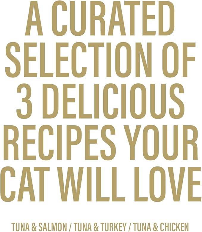 Chewer's Joy Wet Cat Food Variety Pack – 3 Flavors: Tuna & Salmon, Tuna & Chicken, Tuna & Turkey – Natural Pâté – High Protein – Grain Free – Complete & Balanced Nutrition – 24 Cans (3 oz)