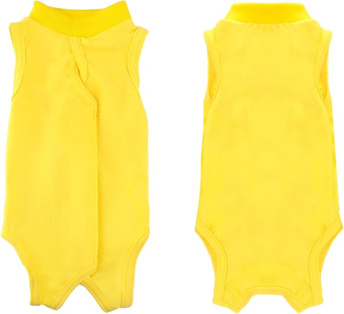 Cat Recovery Suit for Abdominal Wounds or Skin Diseases, Cat Onesie for Cats After Surgery Female Kitten Recovery Suit, Breathable E-Collar Alternative for Cats After Spay Anti Licking Wounds