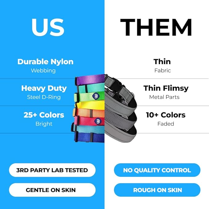 Blueberry Pet Essentials Small Dog Collar in Baby Pink | Adjustable & Eco-Friendly Durable Nylon Strap | Classic Collar for Small Dogs, Boy & Girl Pets