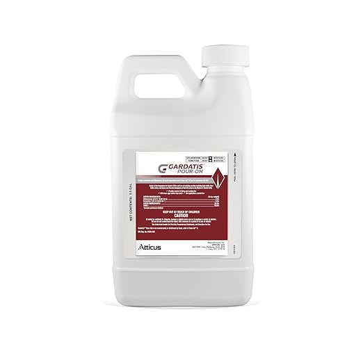 Atticus Gardatis Pour-On Insecticide with IGR (1/2 Gal) - Control Lice, Flies, and Ticks on Cattle and Horses - (Compare to Clean-Up II) - Permethrin 5.0% and Diflubenzuron 3.0%