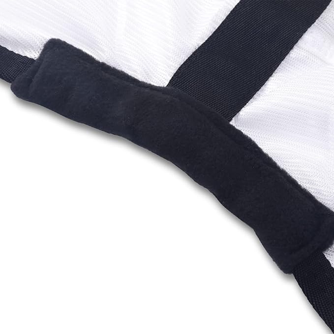 Comfy Mesh Horse Fly Sheet Equine Summer Sheets Stand Neck White 63