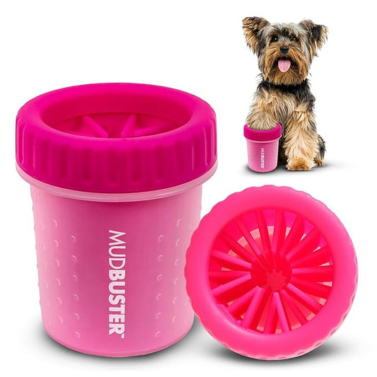 Dexas Dog Paw Cleaner, Small, Pink, Dog Accessories and Pet Supplies