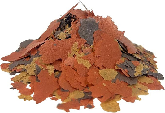 Aquatic Foods Inc. California Blackworm & Goldfish Mix Premium Flakes for Goldfish, Koi & Pond Fish, All Community Tropical Fish Also Pellet Mix, Wafer Mix Included…6oz