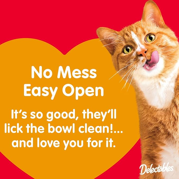 Delectables Non-Seafood Stew Lickable Wet Cat Treats, Variety Pack, 1.4 Ounce (Pack of 12)