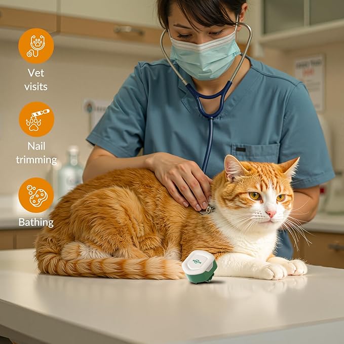 Cat Calming Diffuser – for Travel, Car & Home Use, Pheromone Diffuser for Cats & Kittens to Reduce Anxiety and Stress, No Electricity Needed, Long-Lasting Calming Support (2 Pack)