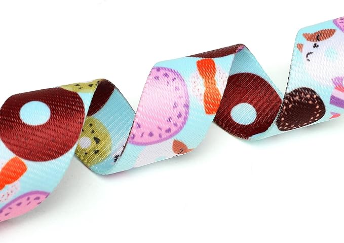 Mercano Adjustable Dog Collar - Special Design Patterns, Soft Nylon Comfortable Durable Pet Collar for Small Medium Large Dogs (XS, Blue Cookie)