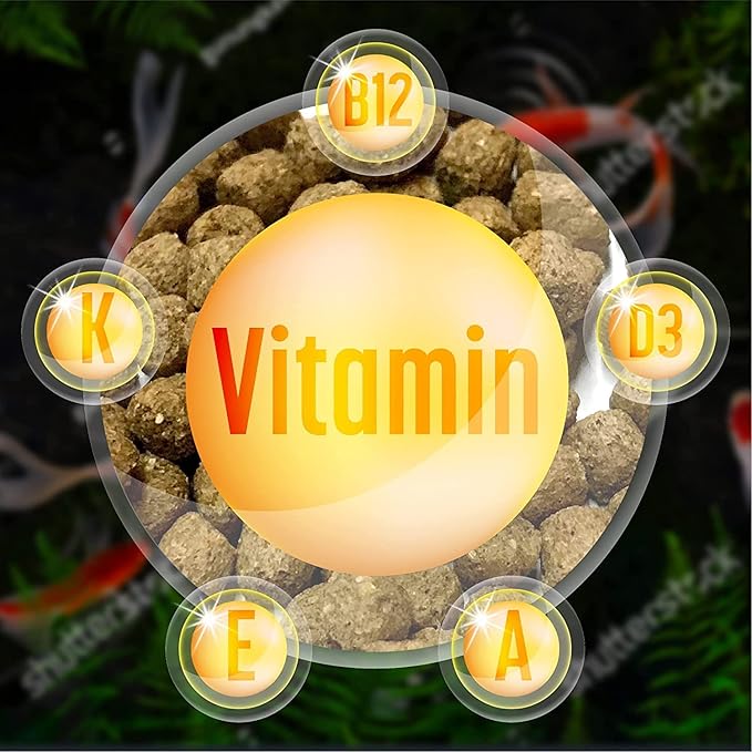 BIG Kahuna Koi Fish Food- 2lbs Food – Made in The USA - Koi Food Floating Pellets – 3/16" - 1/4" Pellet Size – 32% Protein Fish Food – Rich in Nutrients