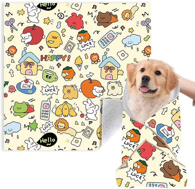 Cat Grooming Wrap, [XXL] Cat Restraint Wrap for Nail Clipping, Ear Cleaning, and Teeth Brushing, Self-Adherent, Anti-Bite, Anti-Scratch, Anti Scratch