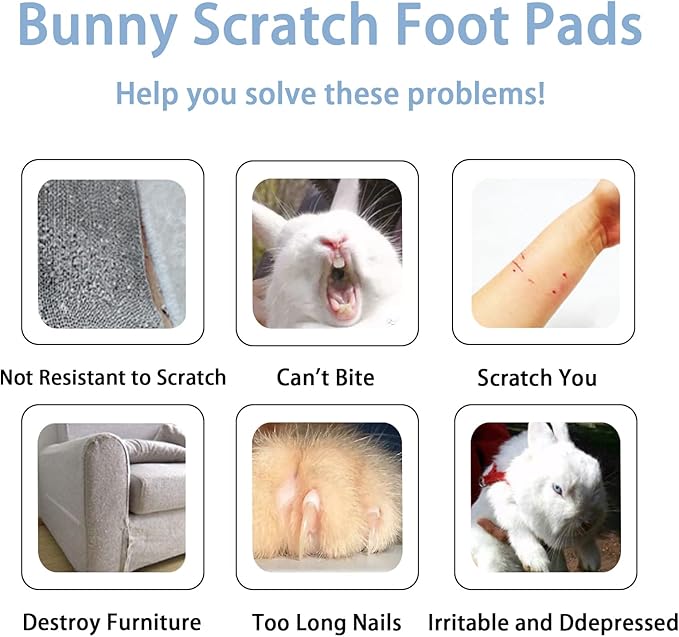 BNOSDM Rabbit Grinding Claw Pads Natural Hamster Lava Stone Teeth Grinding Scratching Pad Chew Toy for Small Animals