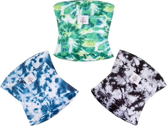 CuteBone Belly Band for Dogs Male Reusable Diapers Washable Wrap DM35XS