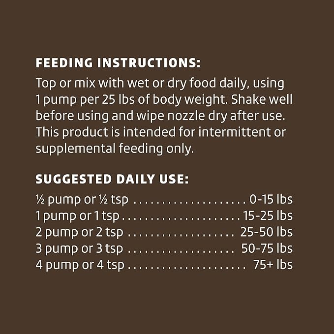 Amazon Brand - Wonder Bound Wild Alaskan Salmon Oil - Skin and Coat Support, Omega 3 Supplement for Dog and Cat , 8 fl oz