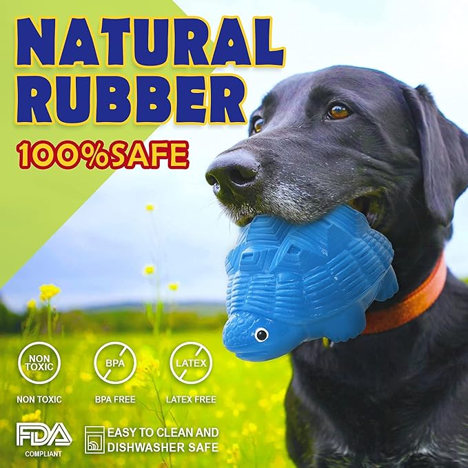 Dog Squeaky Chew Toys - Indestructible & Tough for Aggressive Chewers, Durable Toy for All Breeds, Chew Toys to Keep Them Busy
