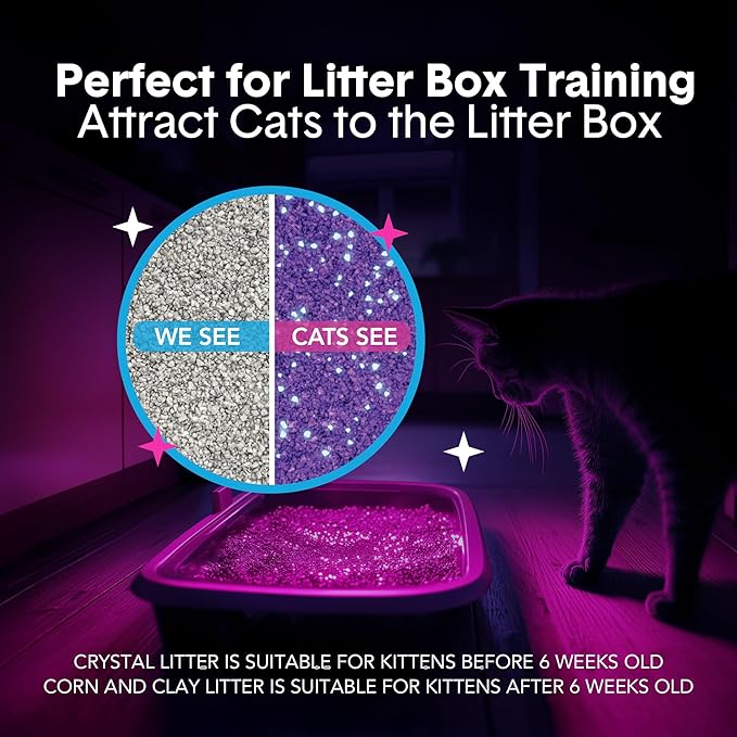 Boxie® Glo™ 30 Day Odor Control Clumping Clay Cat Litter, 28lb, Multi-Cat, 99.9% Dust-Free, Low Tracking, UV Light Attractant, Superior Clumping for Easy Scooping