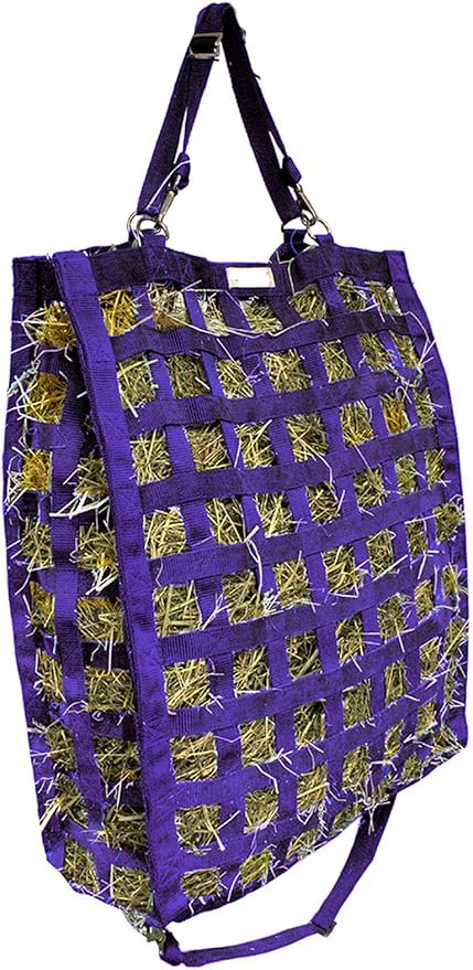 Derby Originals Superior Slow Feeder Horse Hay Bag with Super Tough Bottom and 1 Year Warranty