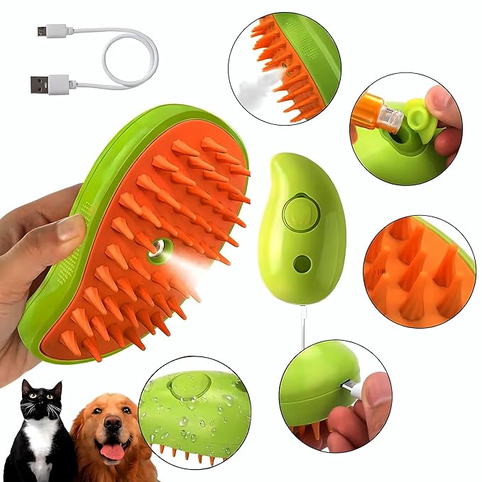 Generic Banana Steamy Bruch for Pet, Green