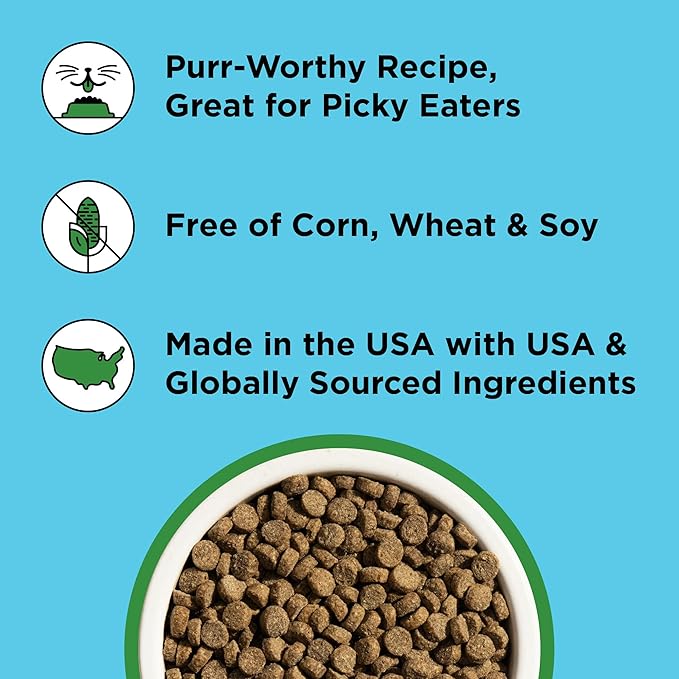 BIXBI Liberty Dry Food Digestive Cat Health Chicken Recipe, 3lb