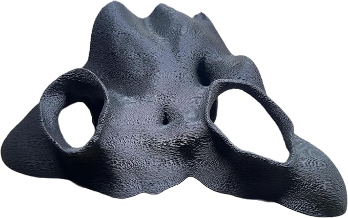 Aquarium & Terrarium Corner Cave – Faux Mangrove Root Hideout for Fish, Shrimp, Geckos, Snakes – Natural-Look Reptile Tank Decor in Textured Root Style (Charcoal, 7.5" x7.5''x4)