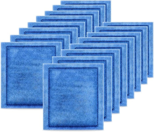 Aquarium Filter Cartridge 16 Pack Rite-Size C Filter Replacement Cartridges Compatible with PRO Power Filters 275/375 /Power Filters 200/350