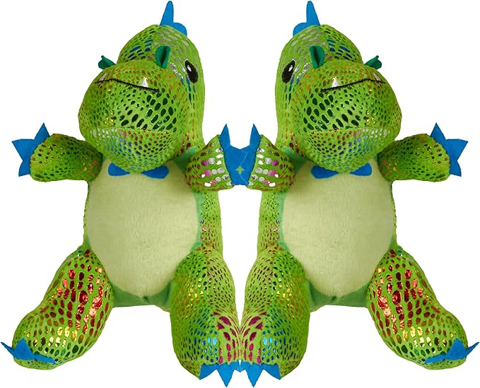 Caitec Presents Nala Cat Tucker The T-Rex Dino - Catnip Toy - Interactive Cat Toy - Chew Toy - Pillow Toy, 2 Pack
