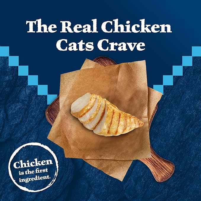 Blue Buffalo Wilderness High-Protein, Grain-Free Natural Dry Food for Adult Cats, Weight Control, Chicken, 11-lb Bag