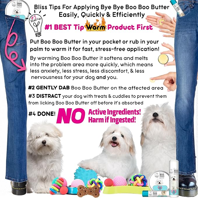 Coton De Tulear Boo Boo Butter, 8 oz