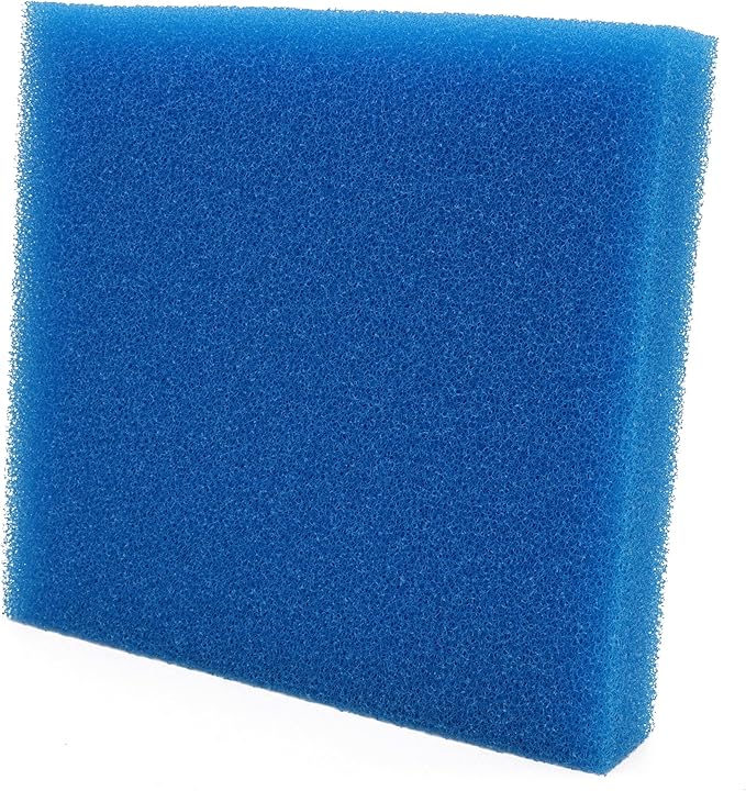 Aquarium Bio Sponge Pad Filter Media for Fish Tank,20/30/40PPI Open Cell Coarse Foam Block Foam Pre Filter Sponge (11" Lx 10.25" W x 2" H 20PPI)