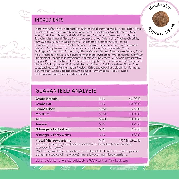 Blackwood Bounty Dry Cat Food, Red Meat Recipe for All Life Stages, 4.5 Pound Bag, High Protein, Grain Free