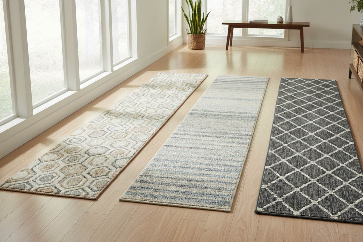 Hallway & Runner Rugs

Our runners and hallway rugs are designed for high-traffic areas while maintaining style and durability. (make it real photo)